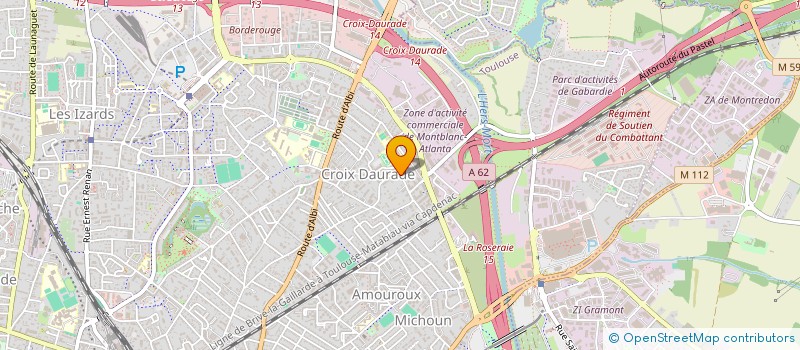 localisation de l'entreprise MONSIEUR ANTOINE GUEDES à TOULOUSE