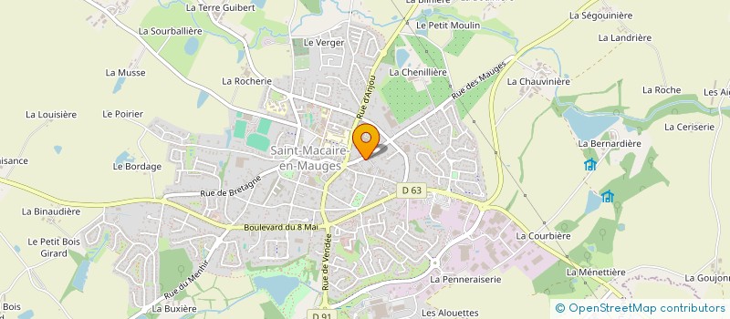 localisation de l'entreprise MONSIEUR ANTOINE GUIBERT  SEVREMOINE