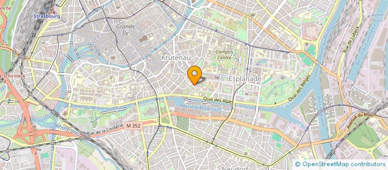 localisation de l'entreprise MONSIEUR ANTOINE GUICHON  STRASBOURG