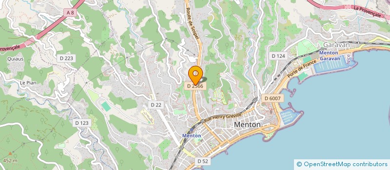localisation de l'entreprise MONSIEUR ANTOINE GUIL à MENTON
