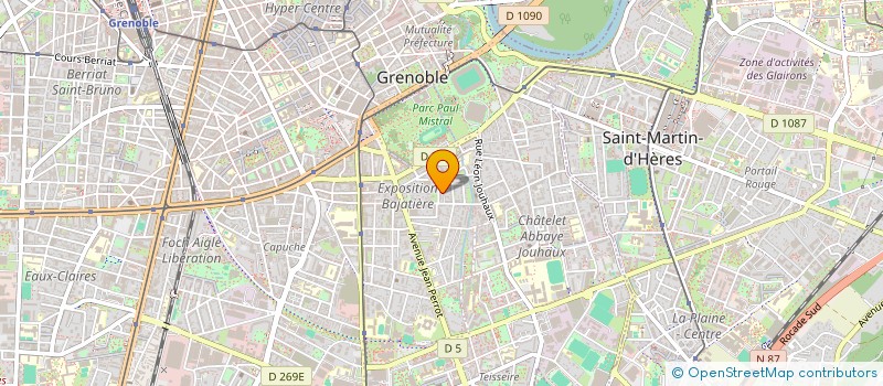 localisation de l'entreprise MONSIEUR ANTOINE-GUILLAUME TONDO à GRENOBLE