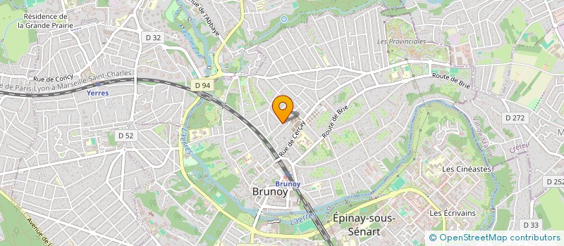 localisation de l'entreprise MONSIEUR ANTOINE GUILLON  BRUNOY