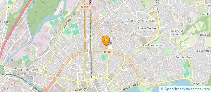 localisation de l'entreprise MONSIEUR ANTOINE GUILLON  ANNECY