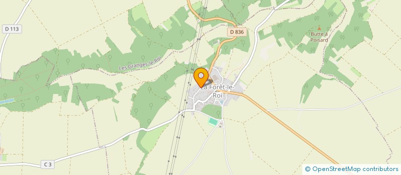 localisation de l'entreprise MONSIEUR ANTOINE GUIMIER  LA FORET-LE-ROI