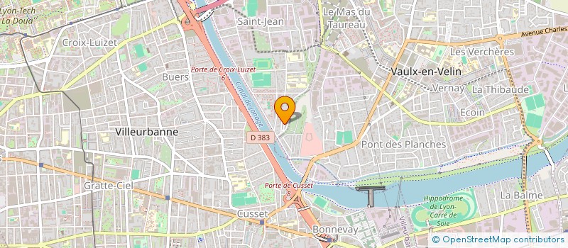 localisation de l'entreprise MONSIEUR ANTOINE GUIRAND  VILLEURBANNE