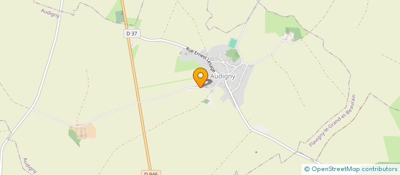 localisation de l'entreprise MONSIEUR ANTOINE GUISNET  AUDIGNY