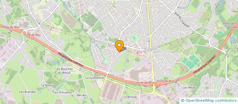 localisation de l'entreprise MONSIEUR ANTOINE GUIZOU  REZE