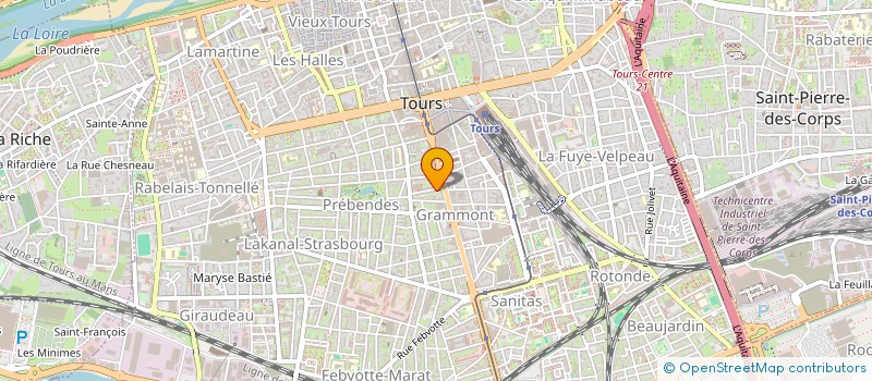 localisation de l'entreprise MONSIEUR ANTOINE GYS  TOURS