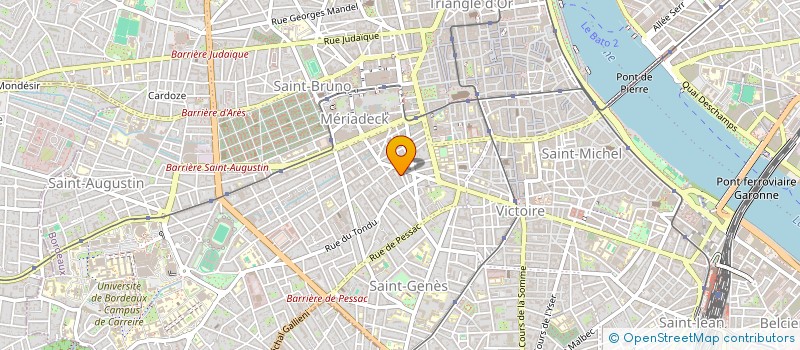 localisation de l'entreprise MONSIEUR ANTOINE HACHE  BORDEAUX