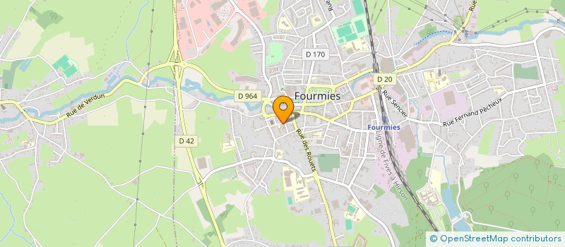 localisation de l'entreprise MONSIEUR ANTOINE HALLANT à FOURMIES