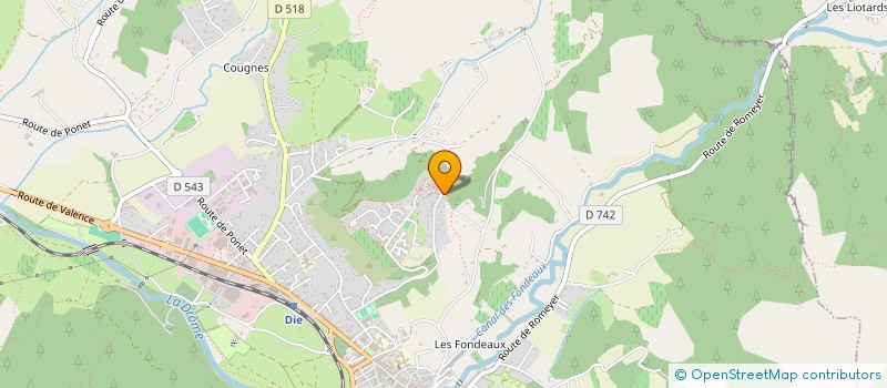 localisation de l'entreprise MONSIEUR ANTOINE HALLE  DIE