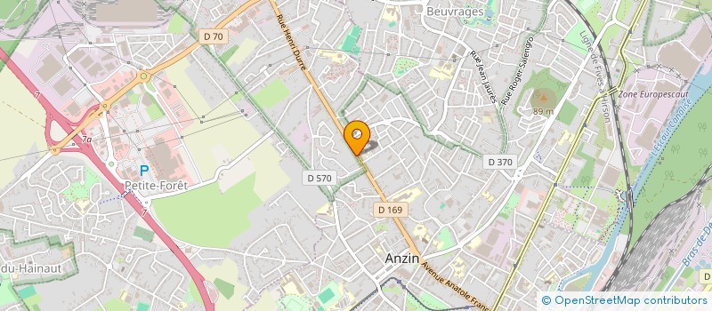 localisation de l'entreprise MONSIEUR ANTOINE HALLEUX  RAISMES