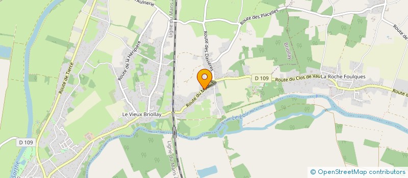 localisation de l'entreprise MONSIEUR ANTOINE HALLEZ  BRIOLLAY