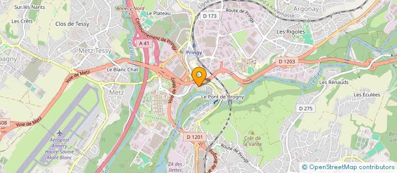 localisation de l'entreprise MONSIEUR ANTOINE HARENT à ANNECY