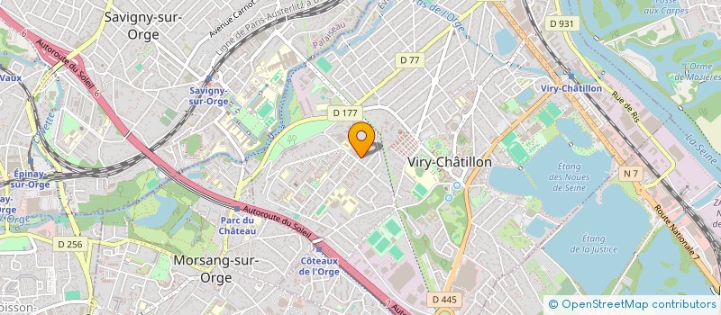 localisation de l'entreprise MONSIEUR ANTOINE HARQUIN à VIRY-CHATILLON