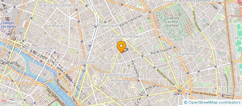 localisation de l'entreprise MONSIEUR ANTOINE HARSTEIN  PARIS