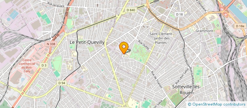 localisation de l'entreprise MONSIEUR ANTOINE HAUVILLE à ROUEN