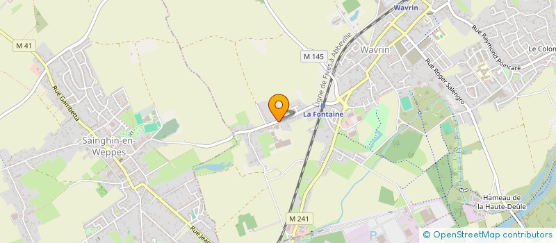 localisation de l'entreprise MONSIEUR ANTOINE HAYART à WAVRIN