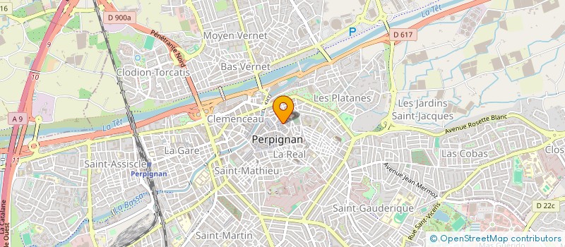 localisation de l'entreprise MONSIEUR ANTOINE HEBRARD  PERPIGNAN