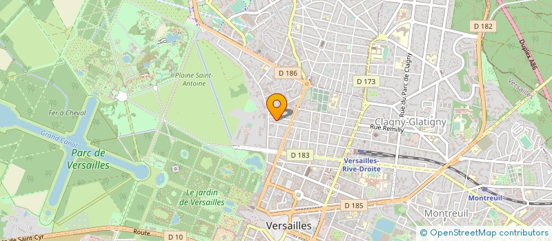 localisation de l'entreprise MONSIEUR ANTOINE HEINZLEF à VERSAILLES