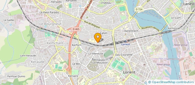 localisation de l'entreprise MONSIEUR ANTOINE HELLO  LORIENT