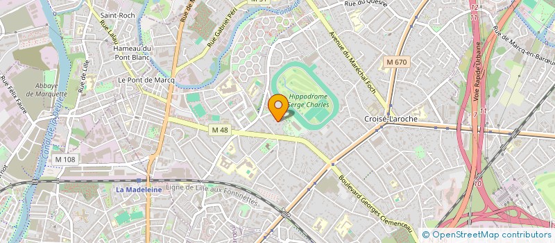 localisation de l'entreprise MONSIEUR ANTOINE HEMON à MARCQ EN BAROEUL