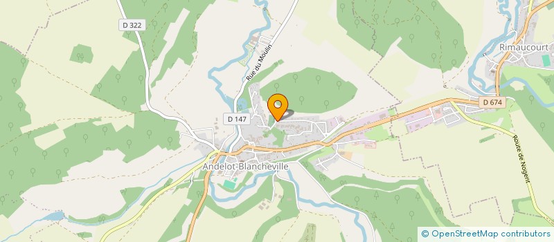 localisation de l'entreprise MONSIEUR ANTOINE HENAUT  ANDELOT-BLANCHEVILLE