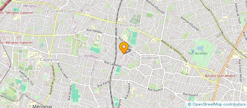 localisation de l'entreprise MONSIEUR ANTOINE HENRI  BORDEAUX