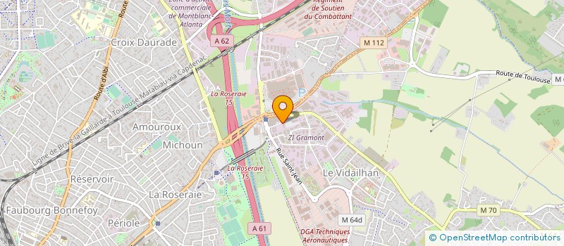 localisation de l'entreprise MONSIEUR ANTOINE HERAN  BALMA