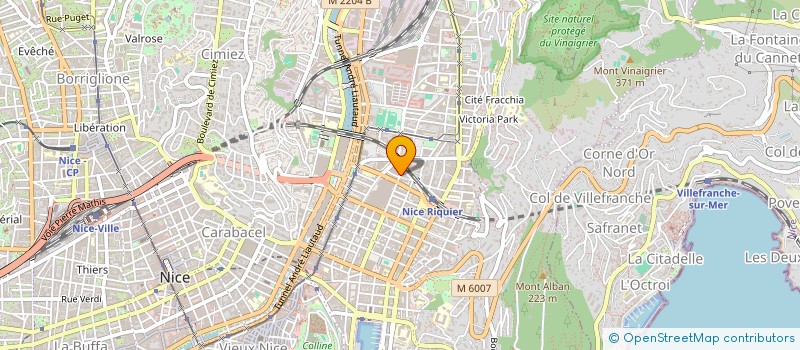 localisation de l'entreprise MONSIEUR ANTOINE HERMAN à NICE