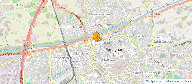 localisation de l'entreprise MONSIEUR ANTOINE HERNANDEZ  PERPIGNAN