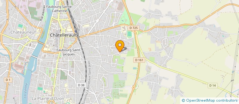 localisation de l'entreprise MONSIEUR ANTOINE HERNANDEZ-DIAZ  CHATELLERAULT