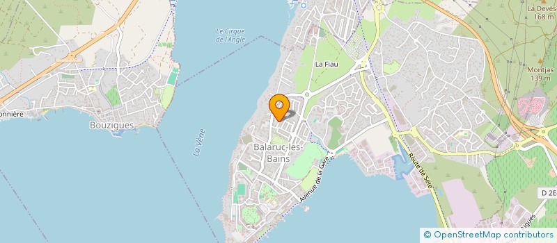 localisation de l'entreprise MONSIEUR ANTOINE HERRERA  BALARUC-LES-BAINS