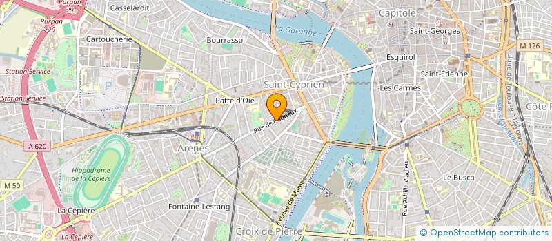 localisation de l'entreprise MONSIEUR ANTOINE HERRET  TOULOUSE