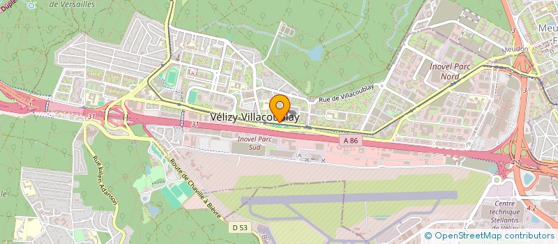 localisation de l'entreprise MONSIEUR ANTOINE HERVE à VELIZY-VILLACOUBLAY