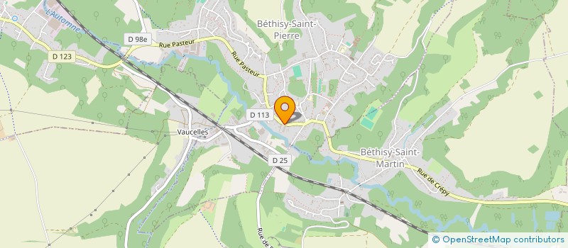 localisation de l'entreprise MONSIEUR ANTOINE HERVO  SAINTINES