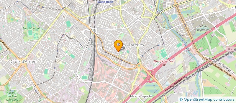 localisation de l'entreprise MONSIEUR ANTOINE HESSEMANS  MONTPELLIER