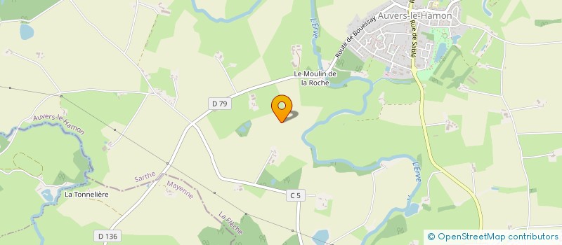 localisation de l'entreprise MONSIEUR ANTOINE HEURTEBISE  AUVERS-LE-HAMON