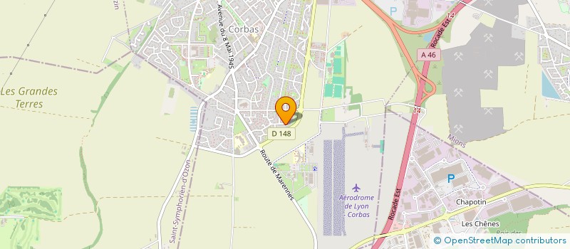 localisation de l'entreprise MONSIEUR ANTOINE HIDALGO PEREZ à CORBAS