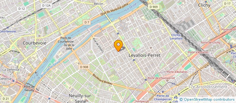 localisation de l'entreprise MONSIEUR ANTOINE HIDRIO à LEVALLOIS-PERRET