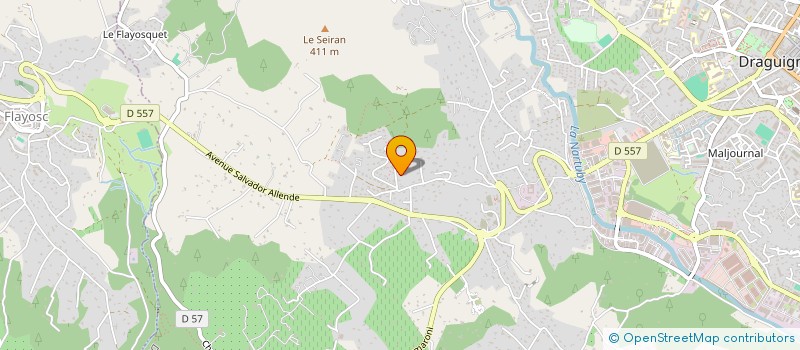 localisation de l'entreprise MONSIEUR ANTOINE HIEZ  DRAGUIGNAN