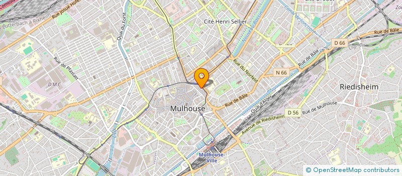 localisation de l'entreprise MONSIEUR ANTOINE HILD  MULHOUSE