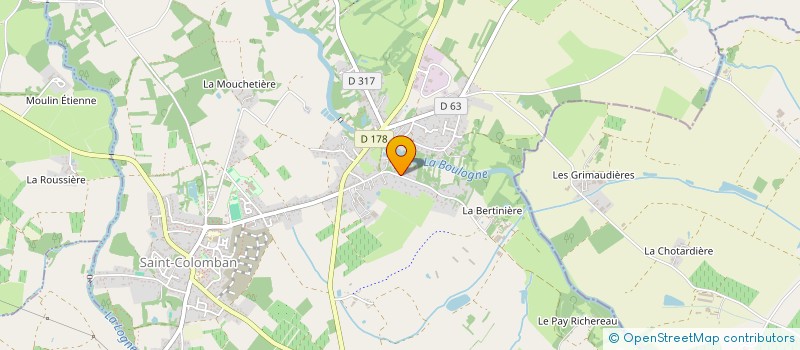 localisation de l'entreprise MONSIEUR ANTOINE HILLIGOT  SAINT-COLOMBAN