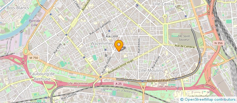 localisation de l'entreprise MONSIEUR ANTOINE HIPPOLYTE à LILLE