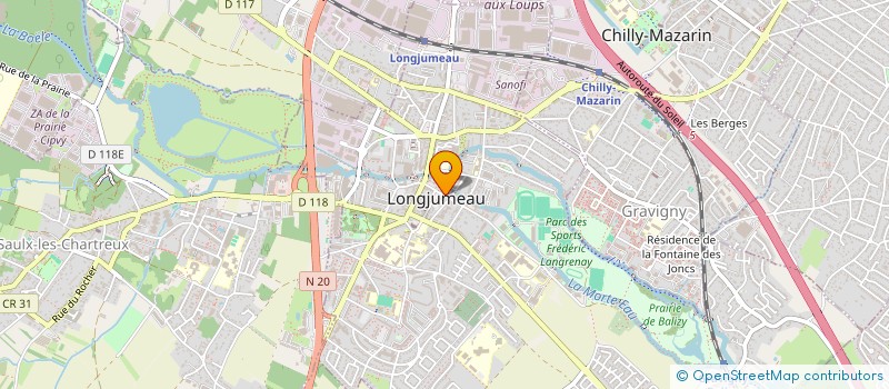 localisation de l'entreprise MONSIEUR ANTOINE HOKAYEM à LONGJUMEAU