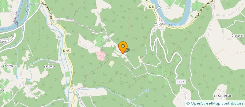 localisation de l'entreprise MONSIEUR ANTOINE HOLLANDE  ALBAS