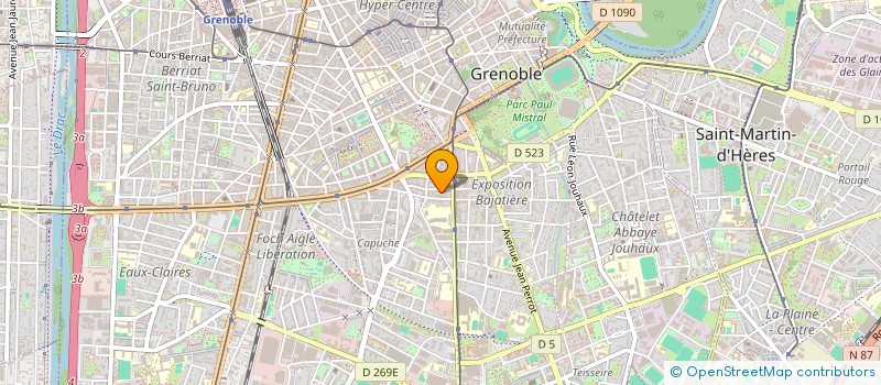 localisation de l'entreprise MONSIEUR ANTOINE HOURDE à GRENOBLE