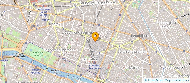localisation de l'entreprise MONSIEUR ANTOINE HUARD à PARIS
