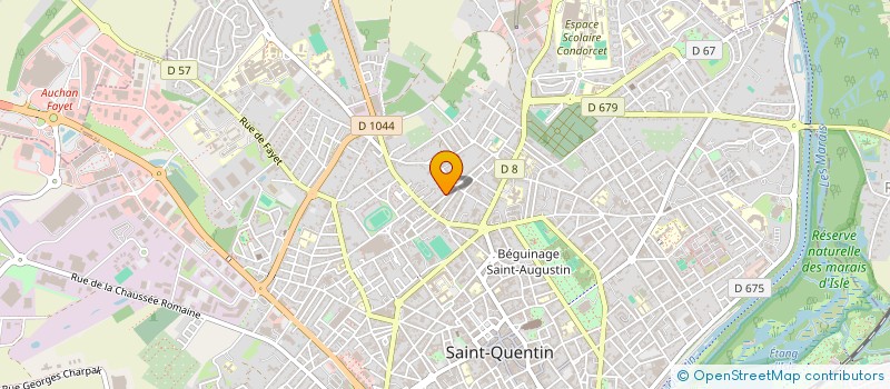 localisation de l'entreprise MONSIEUR ANTOINE HUBERT à SAINT-QUENTIN