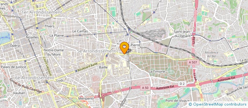 localisation de l'entreprise MONSIEUR ANTOINE HUET à MARSEILLE